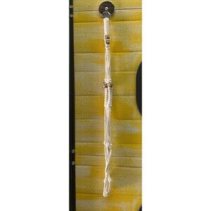 Macrame Small Neutral Plant Hanger Decor with Wooden Beads